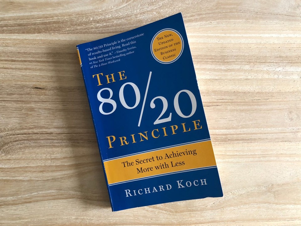 The 80/20 Principle (Photo Credit: Medium)