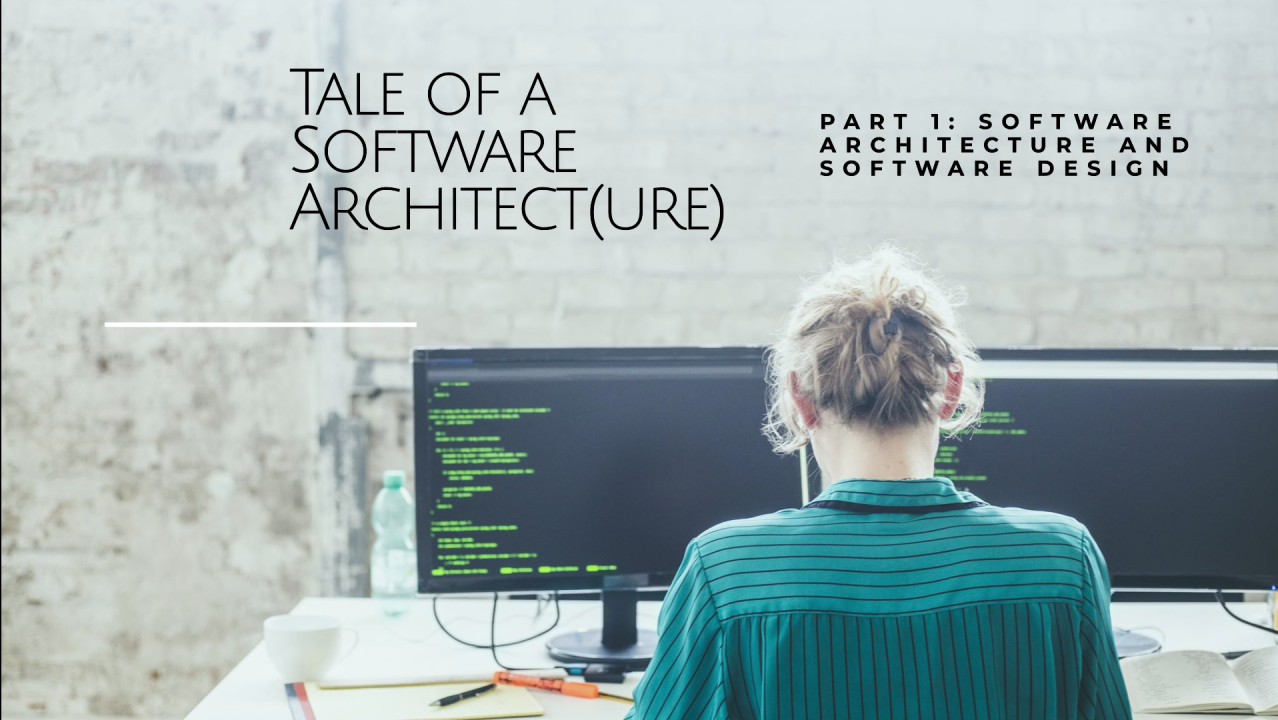 Software Architecture & Software Design (Photo Credit: LinkedIn Image)